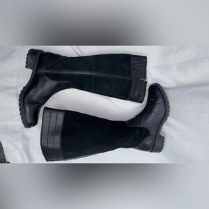 WOMENS TIMBERLAND BETHEL HEIGHTS TALL BLK SIZE US 7 SUEDE